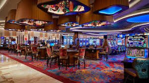 Antarmuka permainan Fishing Arcade sinaga 123 dengan kontrol penembakan dan papan skor